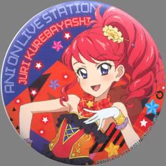 [중고] 배지 핀즈(캐릭터) 홍림주리 [아이카츠!×애니 ON STATION ALL aikatsu stars! LIVE STATION 2 DJ LIVE JAPAN TOUR 머그 배지 2]