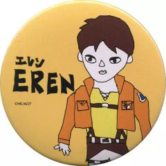 [중고] 배지 핀스 엘렌 예거 데카 캔 배지 [추첨 코레 진격의 거인] D상