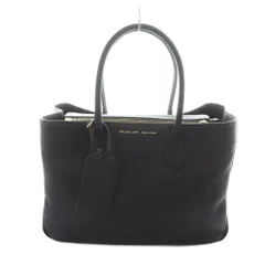 ADMJ アクセソワ Accessoires De Mademoiselle BASIC TOTEBAG ハンドバッグ トート レザー ロゴ 茶 ダークブラウン ACS01082 ■GY18 /MQのサムネイル