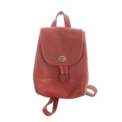 ミニリュック COACH オールドコーチ レザーミニリュック9960 美品