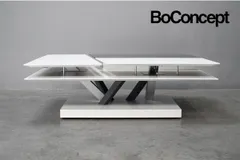 BoConcept (ボーコンセプト) BARCELONA(バルセロナ) コーヒーテーブル ローテーブル ホワイト 昇降 北欧デンマーク22万150521のサムネイル