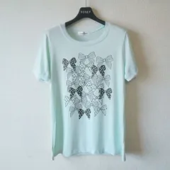 ギャラリー ビスコンティ GALLERY VISCONTI Ｔシャツ 2 カットソー レディース 夏 日本製 チュール 縁取りのサムネイル
