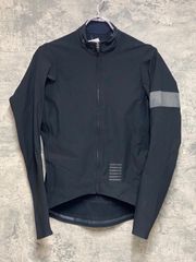 KE081 라파 Rapha PRO TEAM LONG SLEEVE SHADOW JERSEY 긴 소매 사이클 저지 블랙 S 뒤 기모 * 문지르고, 일부 열화