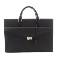美品⭐️バーバリー ビジネスバッグ サフィアーノレザー ロゴプレート