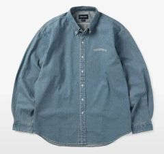 NEIGHBORHOOD ネイバーフッド ワークシャツ M ブルーグレー - メルカリ