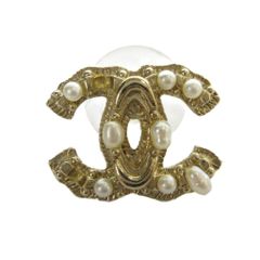 シャネル Coco Mark ハートモチーフイヤリング ピアス シルバー 両耳用