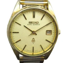 セイコー SEIKO KING QUARTZ キングクォーツ 4822-8110 腕時計 ウォッチ カレンダー付き デイト ゴールドカラー 金色 ■GY11 /MQ