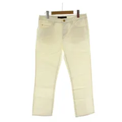 ルイヴィトン LOUIS VUITTON デニムパンツ ジーンズ 36 白 ホワイト ストレート フルレングス 金ボタン RW141W F5PA02DKA /PP ■GY19のサムネイル
