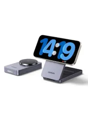 【UGREEN】MagFlowワイヤレス充電器 2-IN-1 magsafe対応
