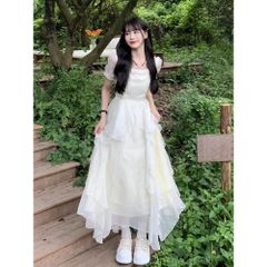 [무료 배송] 프렌치 가련 여름 원피스 해변 리조트 청초 프린세스 롱 레이디스 데이트 신생활 상냥하다
부드러운 바닷바람에 싸인 가련한 공주 기분을 이루는 여름의 롱 원피스