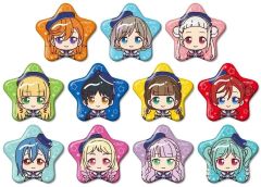 【新品】バッジ・ビンズ 【ボックス】ラブライブ!スーパースター!! トレーディング ちょこんと! スーパースター!!ver. 星型缶バッジ