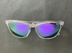 Oakley サングラス 紫レンズ クリアフレーム OAKLEY サングラス クリアパープルフレーム - メルカリ