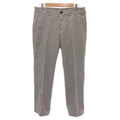 ジョセフオム JOSEPH HOMME 美品 パンツ スラックス 44 グレー マイクロチェック柄 センタープレス /NL ■ECF003のサムネイル