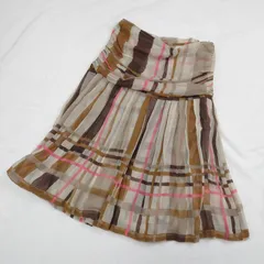 DRIES VAN NOTEN  ドリスヴァンノッテン   シルク100  フレアスカート  34のサムネイル