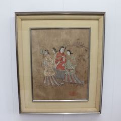 ○【勝平得之】木版画「いろり」秋田風俗十題 昭和14年（1939）刷込