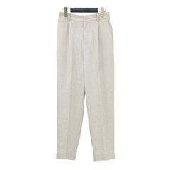 極美品 定価3.7万 BEAMS F 2プリーツ サイドアジャスタースラックス