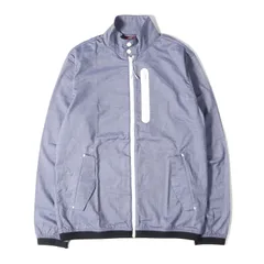 【新品】NIKE ナイキ ジャケット ブルー サイズ:M | NikeLab限定 ストレッチ コットン ハリントン ジャケット (COURT HARRINGTON BY FRAGMENT) | アウター ブルゾン 上着 | コラボ【メンズ】