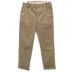 ブルーワーク BLUE WORK パンツ スラックス M ベージュ フルレングス ロールアップ /NL ■ECF003のサムネイル