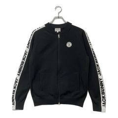 極美品 JACK BUNNY GOLF 通気性ジャージ素材 ジャケット ブラック