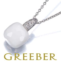 ポメラート カプリ オニキス ダイヤ ネックレストップ 750(WG) 1.9g 