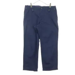 FRED PERRY フレッドペリー クロップドパンツ L ネイビー メンズ 古着のサムネイル