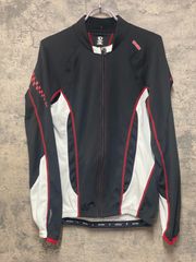 KE025 펄 이즈미 PEARL iZUMi 반소매 사이클 저지 블랙 화이트 L
