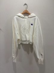 17ss Champion x vetements パーカー ホワイト XS - メルカリ
