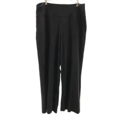 lululemon ルルレモン パンツ 20 ブラック ストレッチ ビックサイズ レディース 古着