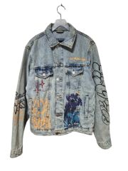 Ksubi DR3AMSTATE デニムジャケット バックプリント パッチ 黒 - メルカリ