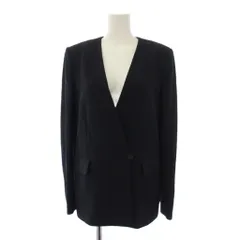 セオリーリュクス theory luxe 23SS LIVE2 BRITTA ノーカラージャケット 40 紺 03-3104111 /BMのサムネイル