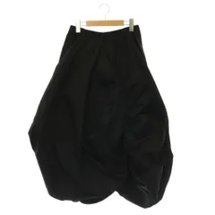 エンフォルド ENFOLD GATHER O SKIRT スカート フレア ロング 38 ブラック /CX ■OSのサムネイル
