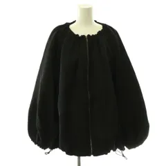 ビアズリー BEARDSLEY ガリャルダガランテ 26SS ギャザーブルゾン ジャケット ジップアップ F ブラック /CX ■OSのサムネイル