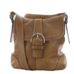 COACH コーチ ショルダーバッグ ソーホー 9480 グラブタンレザー 茶 