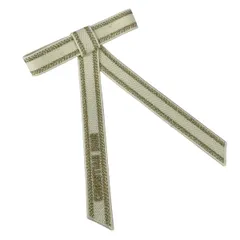 ディオール/クリスチャンディオール バレッタ美品  Dior Twist (ディオール ツイスト) リボンバレッタ 45DTE952X130 コットンのサムネイル