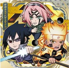 【忍界5-29 ナルト＆サスケ＆サクラ (SR スーパーレア) 】にふぉるめーしょん NARUTO-ナルト- 疾風伝 忍界シールウエハース vol.5