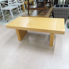 美品□オカムラ□プレビア□バーズアイメープル□サイドテーブル□最
