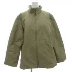 エディーバウアー EDDIE BAUER 中綿ジャケット ジップアップ ナイロン L カーキ /GVのサムネイル
