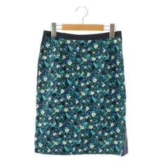 サカイラック sacai luck 花柄スカート タイト ミニ 2 ネイビー /HK ■OSのサムネイル