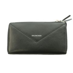 BALENCIAGA ペーパー コンチネンタル 長財布 ブラック バレンシアガ