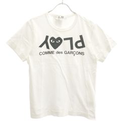 PLAY COMME des GARCONS Tシャツ ホワイト XS - メルカリ