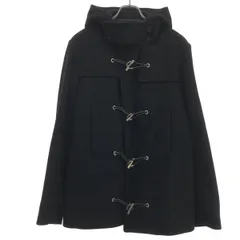 BALENCIAGA バレンシアガ 14AW レザートグル ウールメルトンダッフルコート 356497 TKJ09 ブラック 46のサムネイル