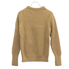 ANDERSEN-ANDERSEN アンデルセンアンデルセン モックネックリブニットセーター  キャメルブラウン XSのサムネイル
