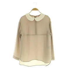 ミュゲ muguet 襟付き ブラウス 長袖 プルオーバー F ベージュ /MY ■OSのサムネイル