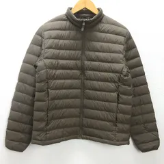 g■ユニクロ/UNIQLO ウルトラライトダウンジャケット【M】茶系/men's/H16【中古】■
