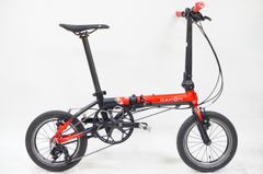 三原さま】DAHON K3 赤×黒 旧型 直接手渡し可能 微カスタム - メルカリ