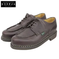 Paraboot　パラブーツ　美品 CHAMBORD シャンボード ダービー シューズ メンズ マロン 8 710707　8のサムネイル