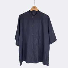 teatora CAPSULESNAP SHIRT S/S 半袖シャツ　ノーカラ teatora CAPSULESNAP SHIRT S/S 半袖シャツ ノーカラ - メルカリ