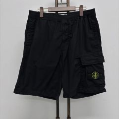 STONE ISLAND】ストーンアイランド ハーフパンツ 黒 黒パッチXL - メルカリ