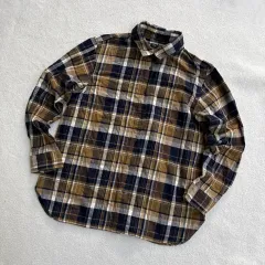 XL ユニクロ レディース フランネル シャツ 0512T