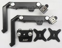 [중고] PC 하드 AVLT 세련된 시리즈 모니터 암 2 화면 [AVLT-DM46-1-JP]